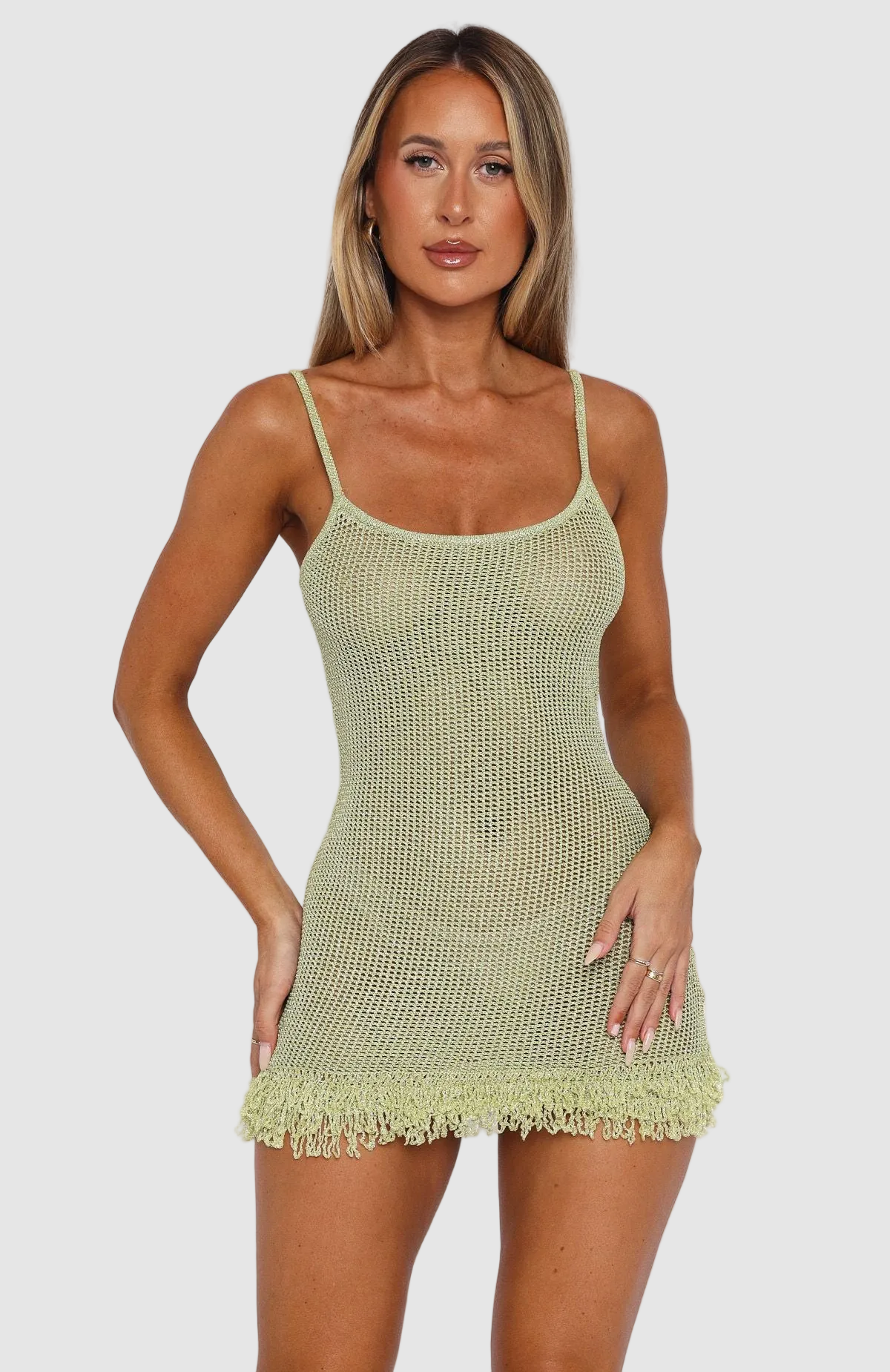 AURA - Šaty s třásněmi Tease Me