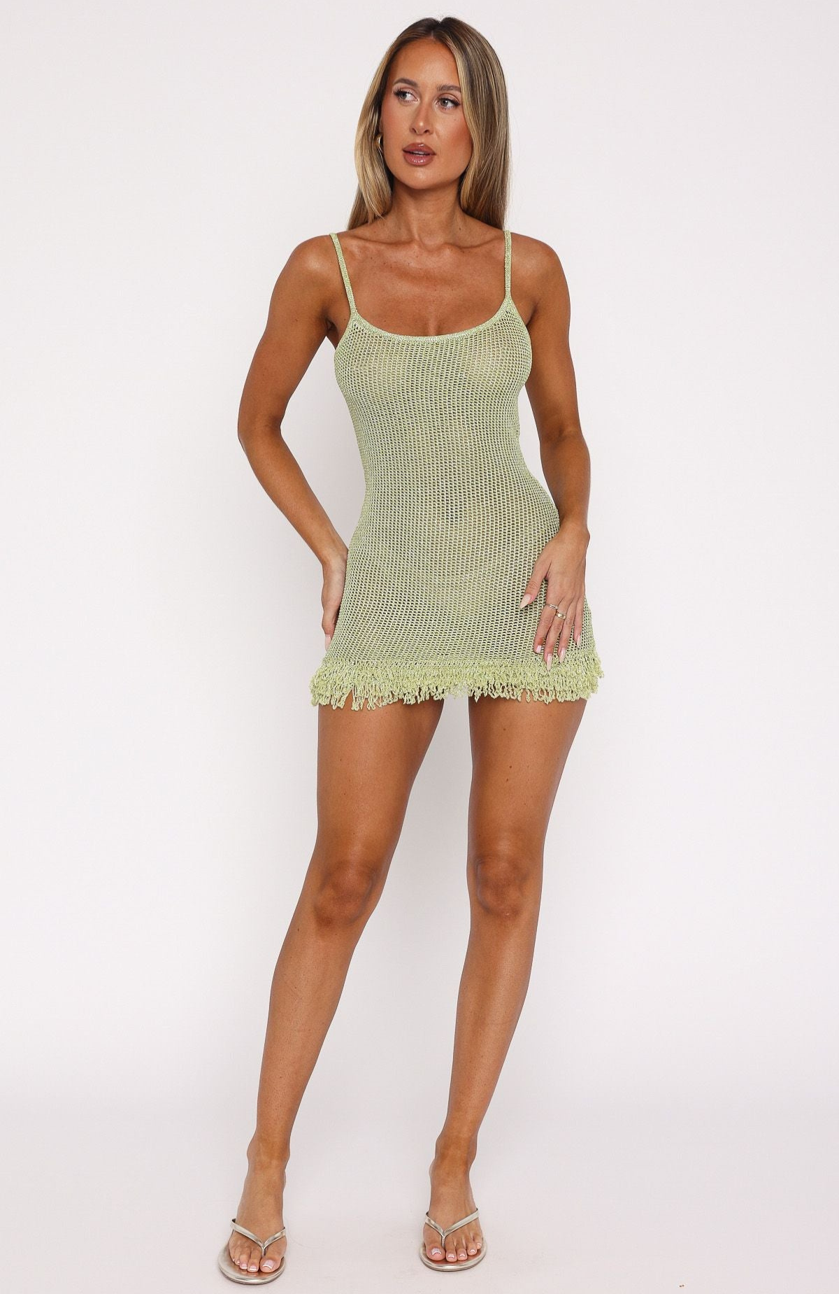 AURA - Šaty s třásněmi Tease Me