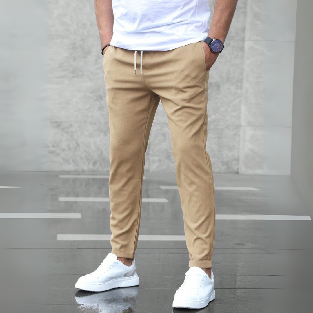 Enrico | Pánské Slim Stretch Kalhoty