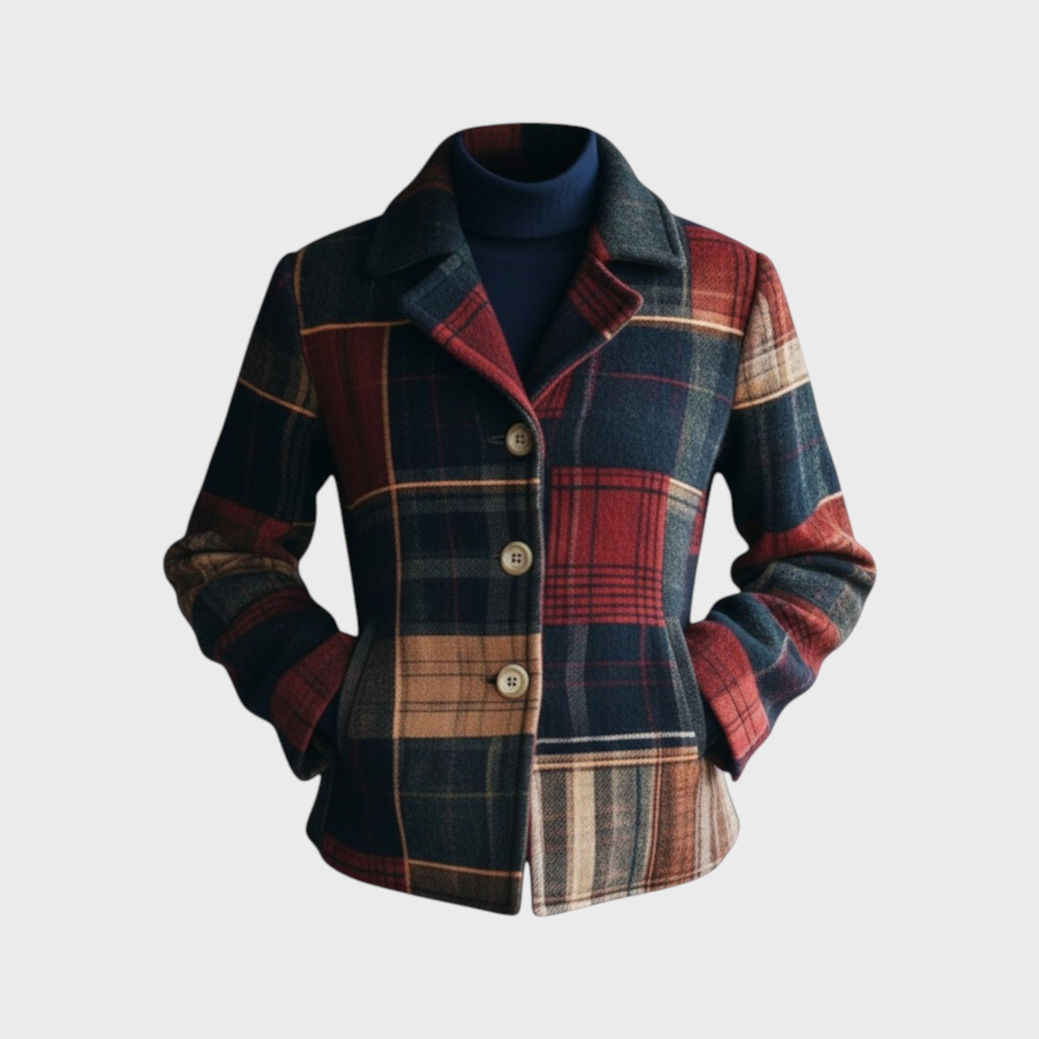 Maison – Dámský kabátek na knoflíky