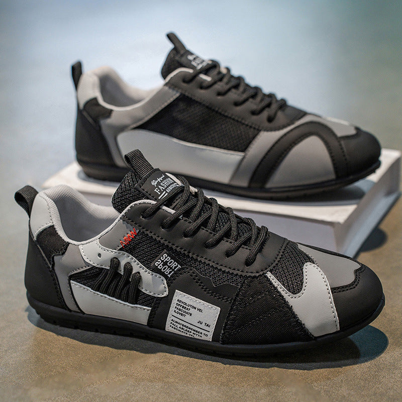 Ambrož™ - Nízké tenisky se šněrováním a kontrastními panely